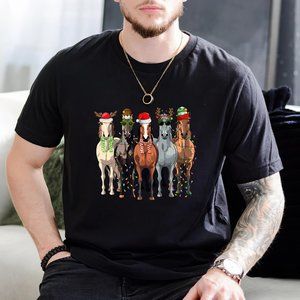 Horse Christmas Sweatshirt, Western Christmas Horse Shirt, Womens Christmas Swea